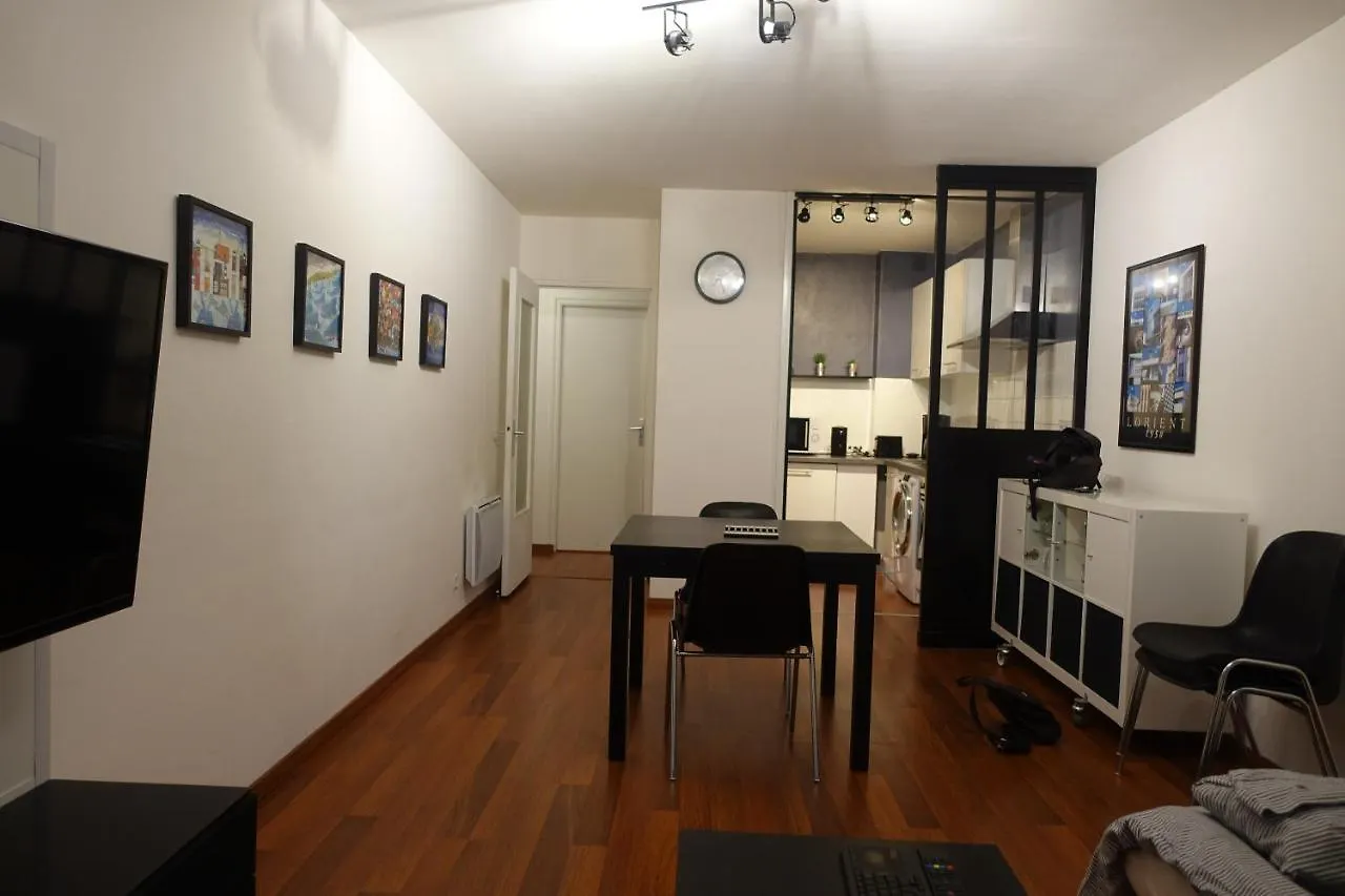 Ty Nevet - Appartement Avec Balcon Et Parking Prive Кемпер 0*,